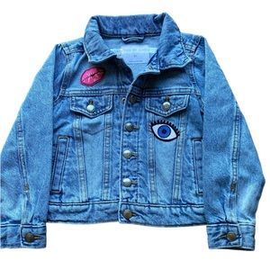 Light wash denim jacket size 5T